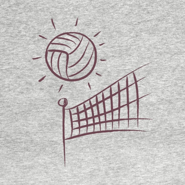 Volleyball by Nahlaborne